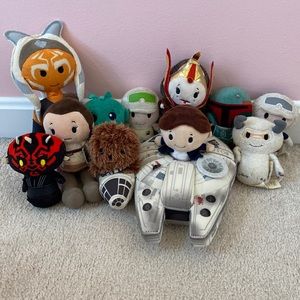 Star Wars Itty Bittys lot.